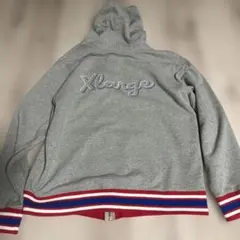 champion XLARGE コラボ グレー パーカー L