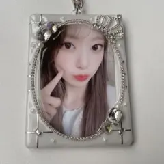 トレカキーホルダー　韓国　トレカ　レジン　デコ　硬質　ケース　トレカケース　g2