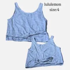 Lululemon クロスオーバータンクトップのサムネイル