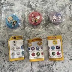 くら寿司 ピーナッツ 缶バッジ 3種セットのサムネイル