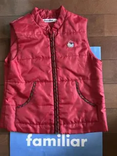 familiar ベスト　90 レッド