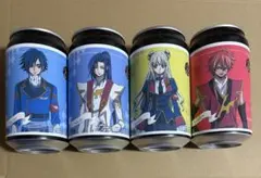 コードギアス ラベル缶 亡国のアキト アキト シン レイラ アシュレイ 4種