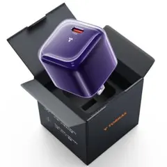 ❣️早い者勝ち❣️ 充電器 type-c 30W 急速充電器 iPhone パープル