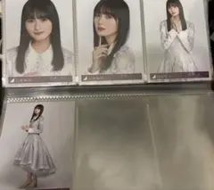乃木坂46 遠藤さくら 生写真 ネーブルオレンジ 4枚コンプ