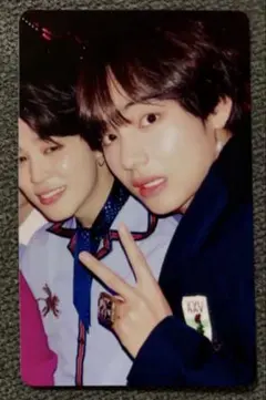 クオズ　ジミン　テヒョン　JIMIN V BTS　トレカ　カード　防弾少年団