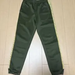 A BATHING APEテープロゴシャークパンツ ジャージ M カーキ