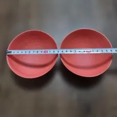 白山陶器 うず潮皿 3枚セット ピンク 直径約18cm - メルカリ