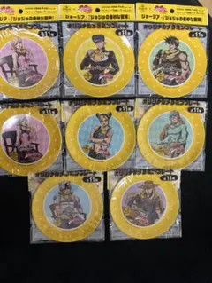 ジョージア×ジョジョの奇妙な冒険 オリジナルメラミンプレート 8枚セット