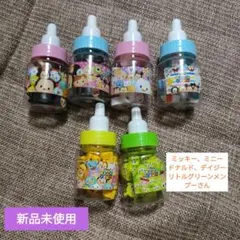 ディズニーツムツム　哺乳瓶　ミニ消しゴム　6個まとめ売り