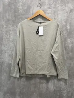 ☆タグ付き未使用品☆ OPAQUE.CLIP ボートネック 長袖シャツ M