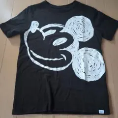 GAP KIDS ミッキーマウス Tシャツ L 黒