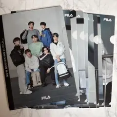 BTS × FILA クリアファイル8枚セット
