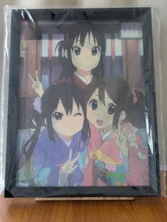 けいおん　BIG  3Dポスター 希少】ラスト一点 けいおん3Dポスター けいおん 秋山澪 ノーパン K-ON