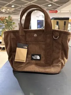 【ブラウン】THE NORTH FACE コーデュロイショルダーバッグ　韓国