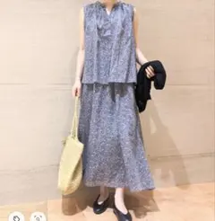 URBAN RESEARCH DOORS フラワーギャザースカート セット