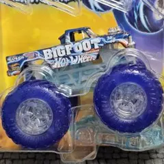 ホットウィール　モンスタートラック　ビッグフット　クリアーカラーバージョン