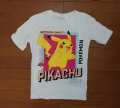 ポケモン ピカチュウ 半袖Tシャツ ホワイトのサムネイル