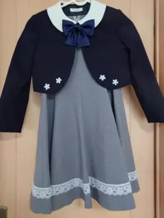 入学式 卒業式 女の子 フォーマルワンピース130cm