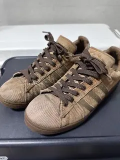 adidas CAMPUSキャンパス　コーデュロイ スニーカー ブラウンのサムネイル