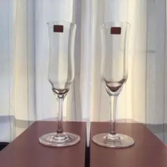 バカラ カプリ シャンパングラス 2客