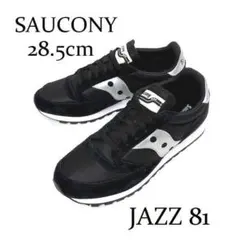 新品 サッカニー JAZZ 81 ジャズ ブラック/シルバー/ホワイト 28.5