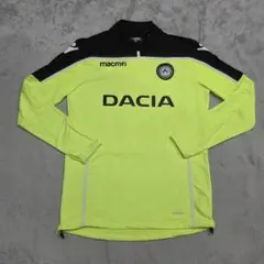 ウディネーゼ　トレーニングトップ　XL　黒　macron　マクロン　イエロー