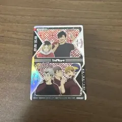 ハイキュー きゃらくたぶる カードグミ vol.4 ハイレア hr 音駒 稲荷崎