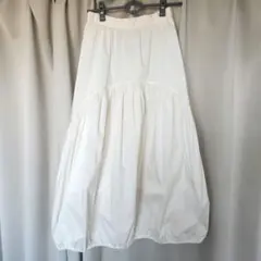 Anss.me　切り替えギャザーバルーンスカート　フリーサイズ　美品
