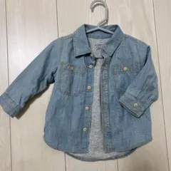 BabyGAP 80 デニムシャツ