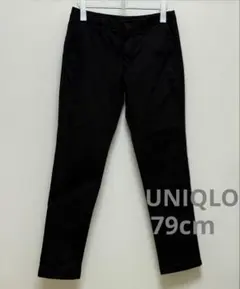 UNIQLO ユニクロ スリムフィットチノ④ パンツ Lサイズ ブラック