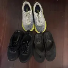 ジャンク品　hoka one one×２、アイランドスリッパのサムネイル