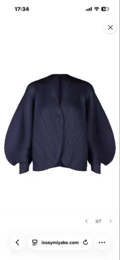 PLEATS PLEASE 5月 DARK BLUE GRAY サイズ3 PLEATS PLEASE ISSEY MIYAKE - PLEATS PLEASE(プリーツプリーズ