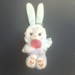 ディズニー　ステラルー　ぬいぐるみストラップ ホワイトウィンタータイムワンダーズ