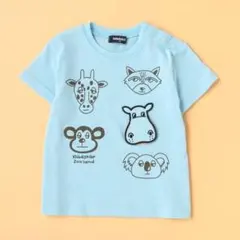 【120cm】クレードスコープ アニマル 動物園 半袖Tシャツ