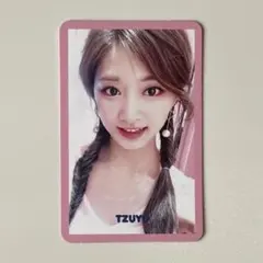 TWICE SIGNAL ピンク枠　ツウィ　トレカ　⚠︎スレあり