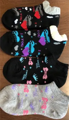 靴下4点セット　19cm〜21cm      ➀