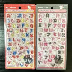 【正規品】ボンボンドロップシール　サンリオ文字　キティ スタンダード クール