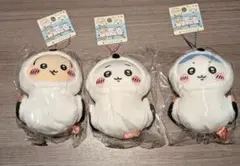 ちいかわ シマエナガ　北海道限定　ご当地　 ぬいぐるみ マスコット 3種セットのサムネイル