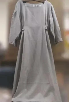 HOTPING 千鳥格子柄 ワンピ3Lシルエットぴったり（LLーLゆったり可)