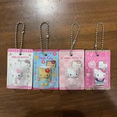 Hello Kitty マスコット キーホルダー 4個セット