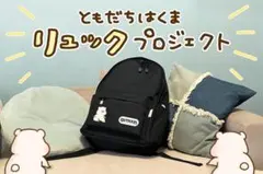 【限定】ともだちはくま　OUTDOOR リュック クラウドファンディングのサムネイル