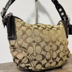 【希少】COACH コーチ ワンショルダーバッグ 肩掛け キャンバス 6267