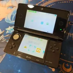 【極美品】ニンテンドー3DS コスモブラック 純正充電器付き