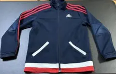 adidas ネイビー レッド ジャージ