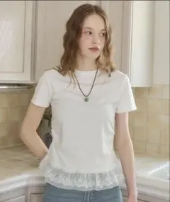 【Birthday room】レイヤードフリルT layered frill tのサムネイル