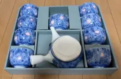 急須 湯呑みセット 木箱入り 陶器 茶器 - メルカリ