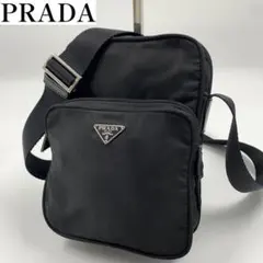 ✨ 상태좋음 ✨ 프라다 숄더백 삼각 로고 아마존형 나일론 블랙