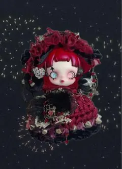 「134番」 ポップマート スカルパンダ ぬいぐるみ Chomp 着せ替え服