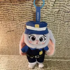 【海外限定】MINISO ズートピア:ソフビぬいぐるみ 警察ジュディ【訳有値引】