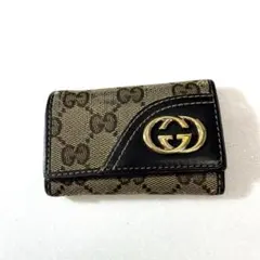 GUCCI グッチ GGパターン 6連 キーケース GGマーモント スプリーム